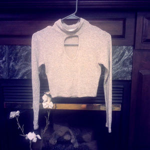 Woman's crop top blouse